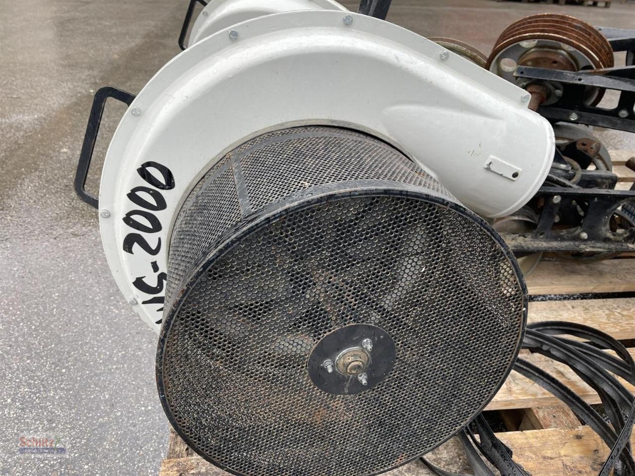 Sonstiges Mähdrescherzubehör des Typs CLAAS Schneidwerk Gebläse, Windhaspel, Airreel Soja, Gebrauchtmaschine in Schierling (Bild 7)