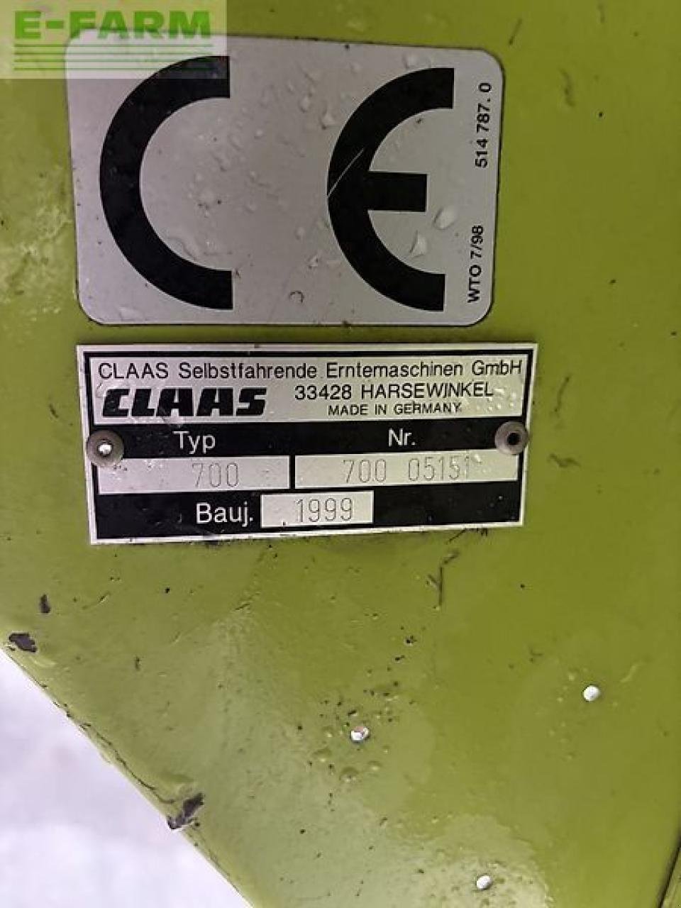 Sonstiges Mähdrescherzubehör typu CLAAS schneidwerk, Gebrauchtmaschine v WIESELBURG (Obrázek 7)