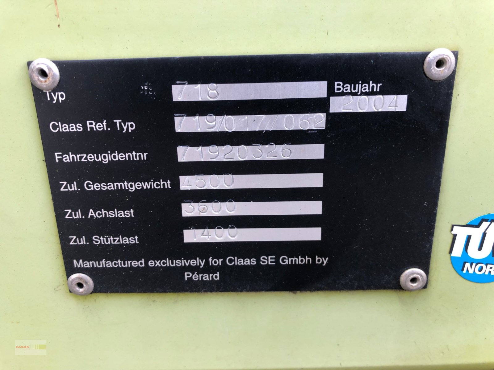 Sonstiges Mähdrescherzubehör del tipo CLAAS Vario 900, Gebrauchtmaschine In Langenau (Immagine 11)