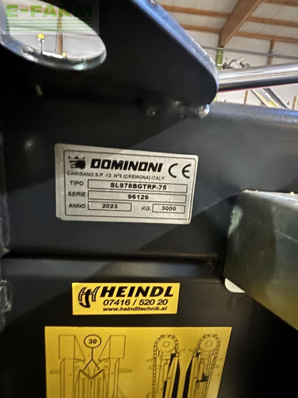 Sonstiges Mähdrescherzubehör typu Dominoni maispflücker 8 reihig, sl 978 bg, Gebrauchtmaschine v WIESELBURG (Obrázek 5)