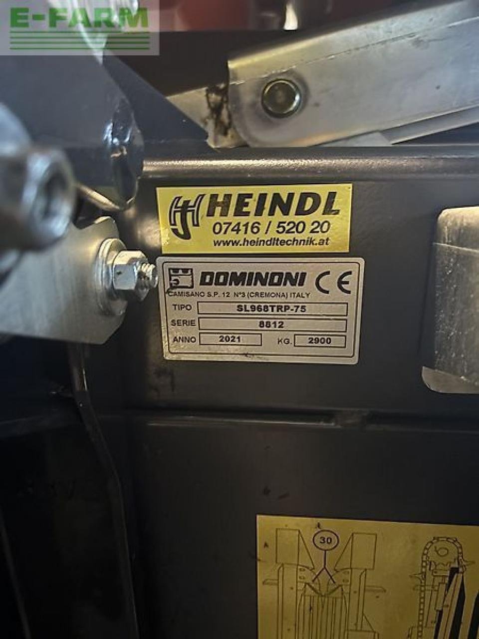 Sonstiges Mähdrescherzubehör des Typs Dominoni maispflücker 8 reihig, Gebrauchtmaschine in WIESELBURG (Bild 4)