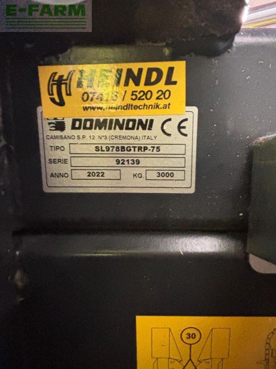 Sonstiges Mähdrescherzubehör typu Dominoni maispflücker sl978bg, Gebrauchtmaschine v WIESELBURG (Obrázek 5)