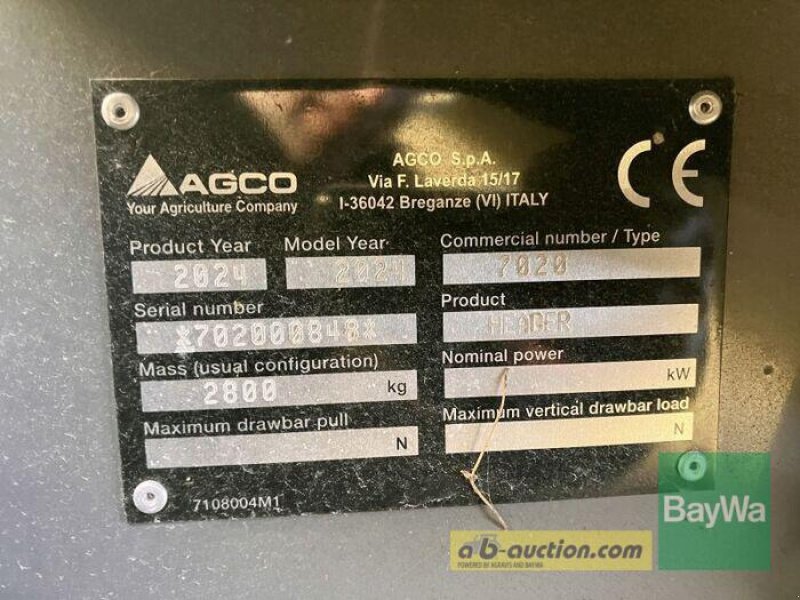 Sonstiges Mähdrescherzubehör des Typs Fendt SW PF 6,20M (20''), Gebrauchtmaschine in Großweitzschen (Bild 8)