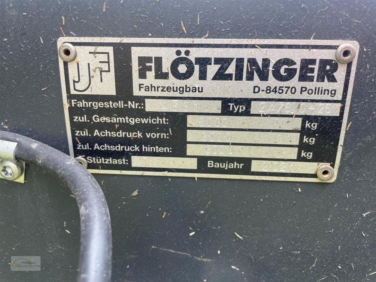 Sonstiges Mähdrescherzubehör a típus Flötzinger 2-Achs 9,15, Neumaschine ekkor: Pfreimd (Kép 2)