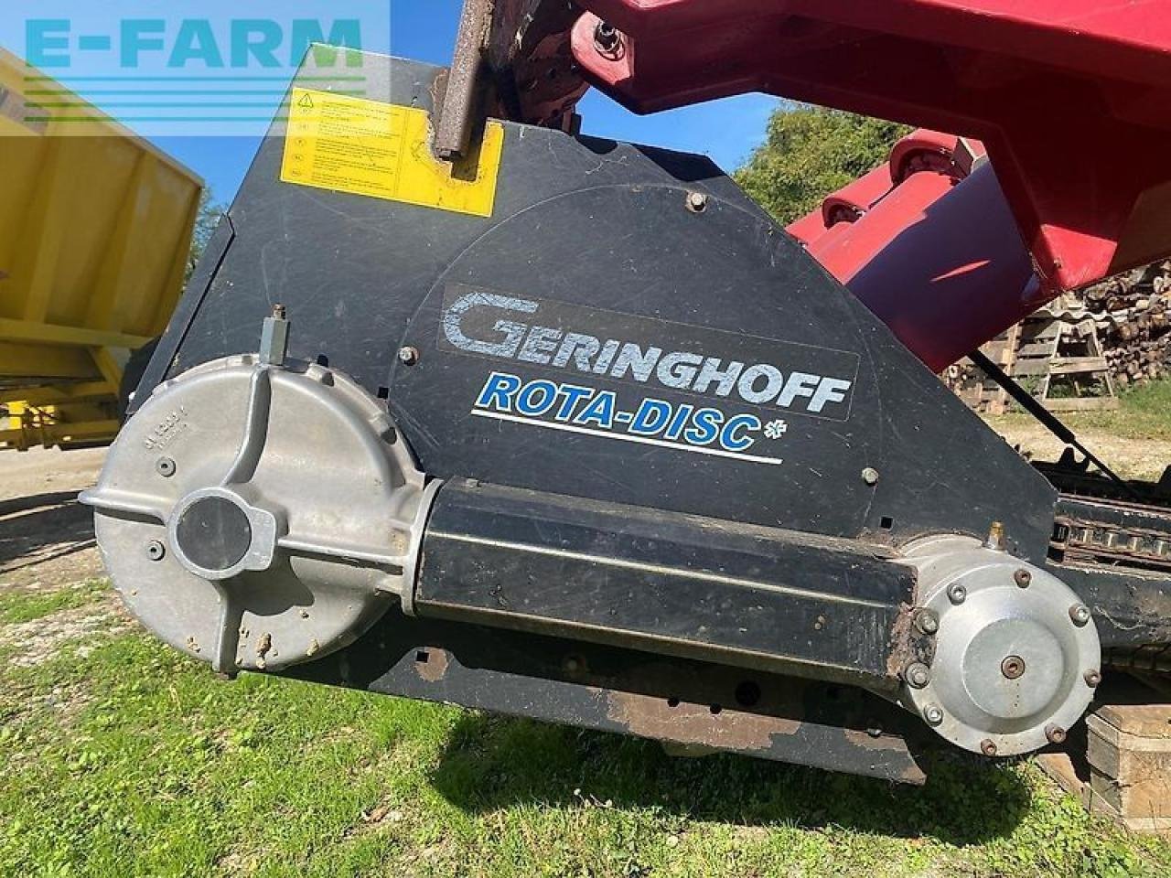 Sonstiges Mähdrescherzubehör Türe ait Geringhoff rd 830/b, Gebrauchtmaschine içinde SZEGED (resim 16)