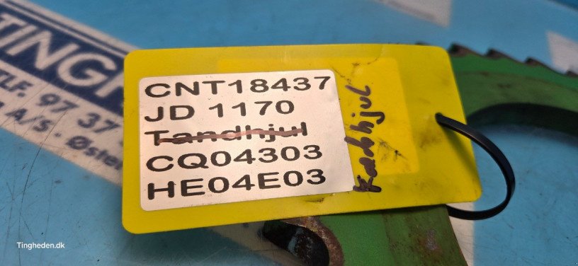 Sonstiges Mähdrescherzubehör des Typs John Deere 1170, Gebrauchtmaschine in Hemmet (Bild 13)