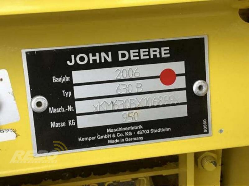 Sonstiges Mähdrescherzubehör типа John Deere 630 B, Gebrauchtmaschine в Bordelum (Фотография 1)