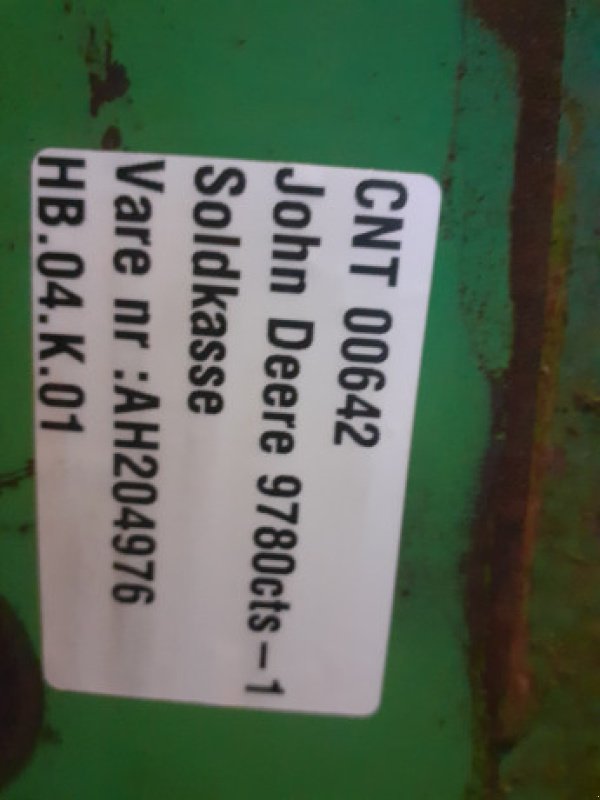 Sonstiges Mähdrescherzubehör typu John Deere 9780CTS, Gebrauchtmaschine v Hemmet (Obrázek 13)