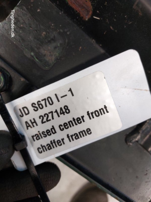 Sonstiges Mähdrescherzubehör typu John Deere S670, Gebrauchtmaschine v Hemmet (Obrázek 20)