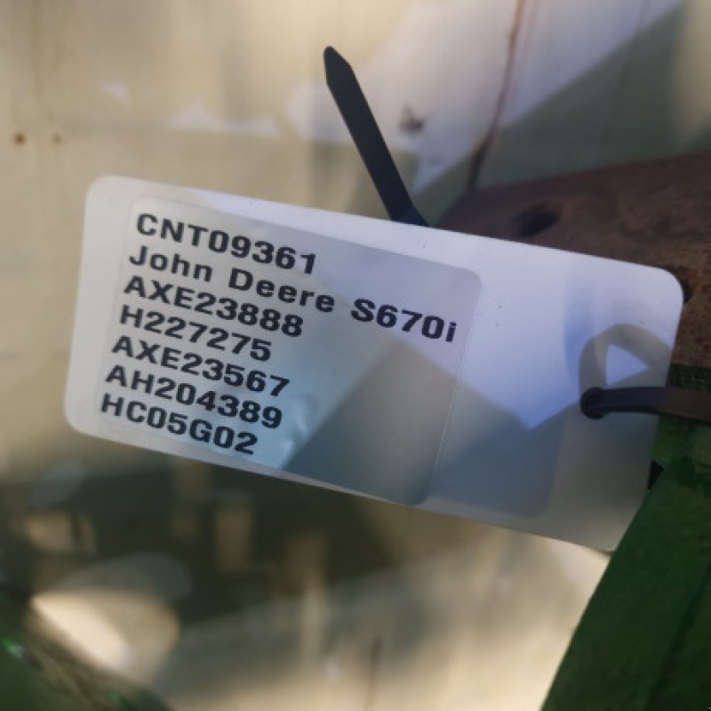 Sonstiges Mähdrescherzubehör typu John Deere S670, Gebrauchtmaschine v Hemmet (Obrázek 22)