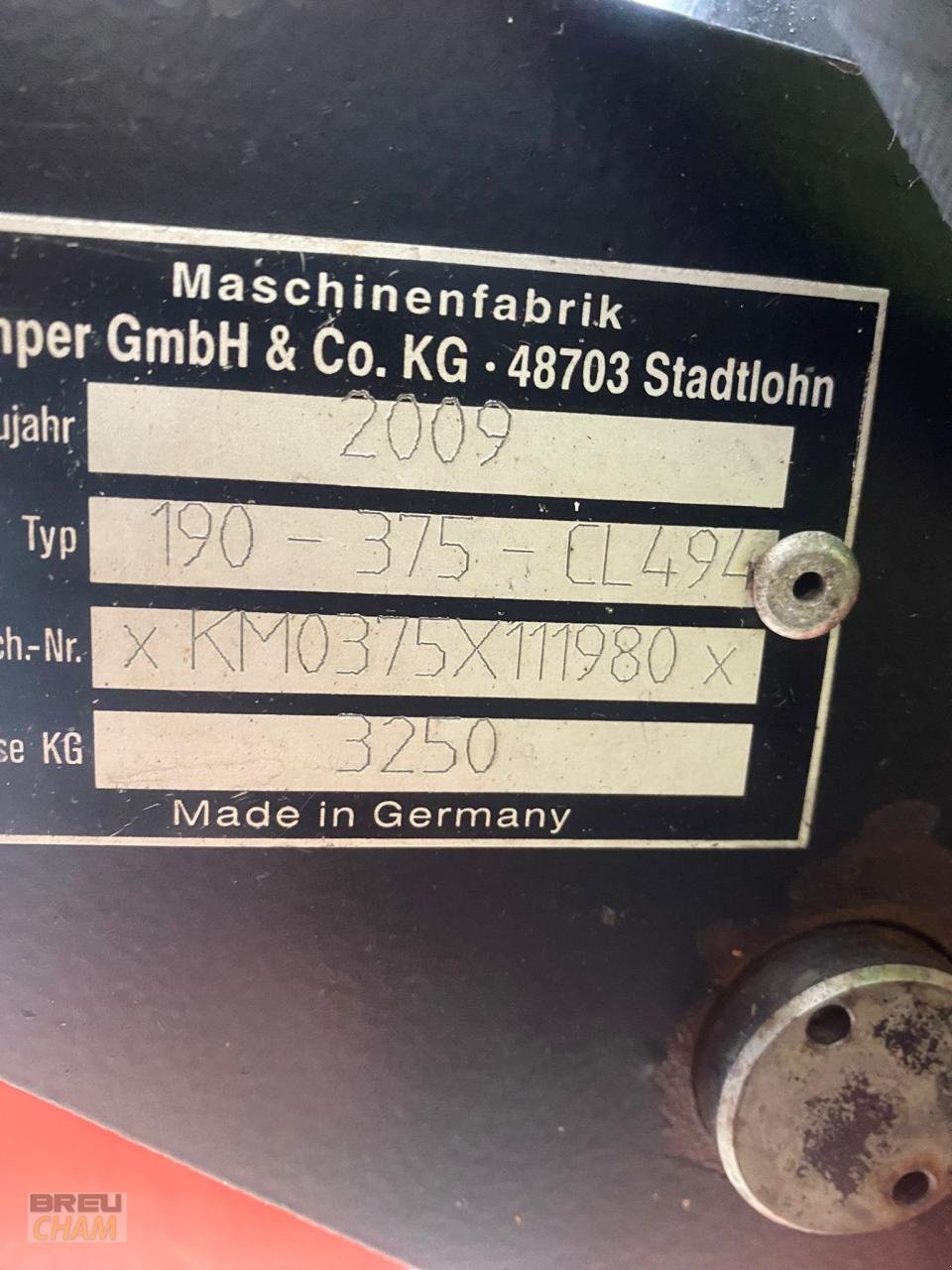 Sonstiges Mähdrescherzubehör tipa Kemper 190-375-CL 494, Gebrauchtmaschine u Cham (Slika 11)