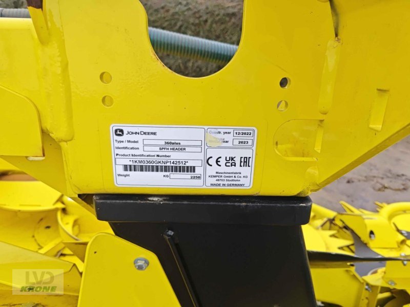 Sonstiges Mähdrescherzubehör des Typs Kemper 360Plus, Gebrauchtmaschine in Spelle (Bild 5)