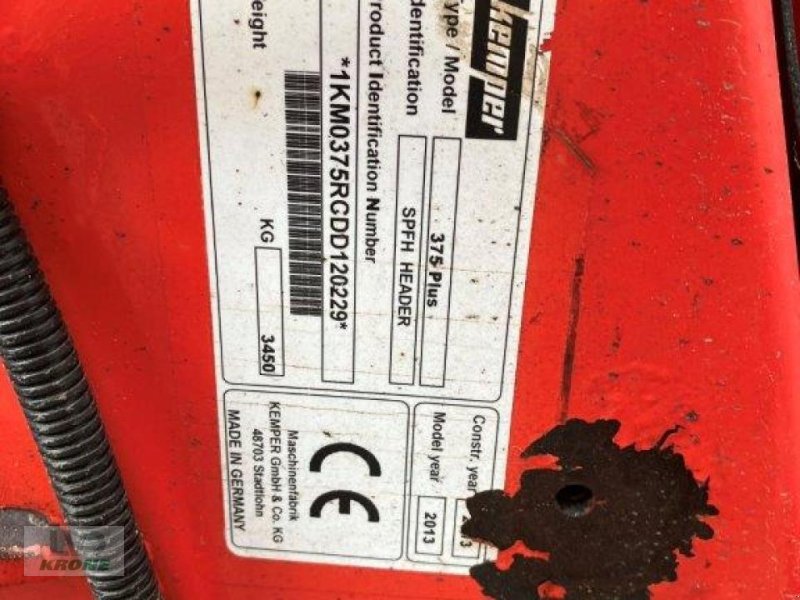 Sonstiges Mähdrescherzubehör des Typs Kemper 375, Gebrauchtmaschine in Spelle (Bild 12)