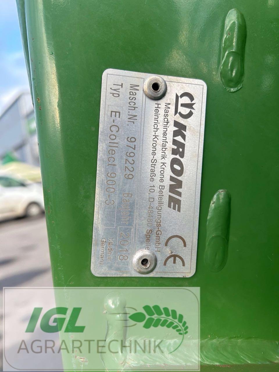 Sonstiges Mähdrescherzubehör Türe ait Krone EasyCollect 900-3, Gebrauchtmaschine içinde Nabburg (resim 7)