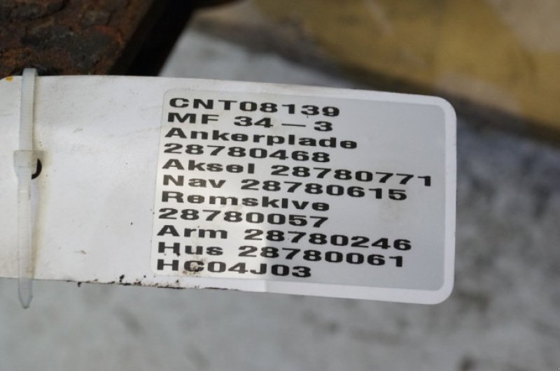 Sonstiges Mähdrescherzubehör typu Massey Ferguson 34, Gebrauchtmaschine v Hemmet (Obrázek 17)