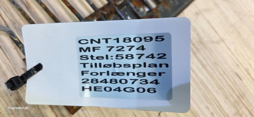 Sonstiges Mähdrescherzubehör tip Massey Ferguson 7274, Gebrauchtmaschine in Hemmet (Poză 12)