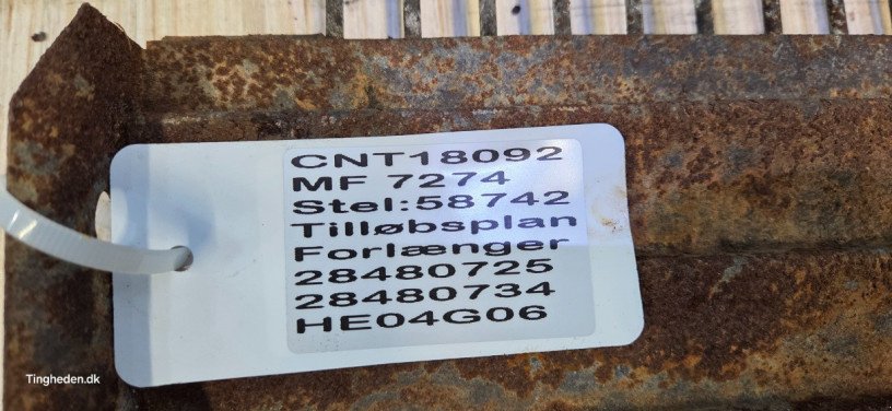 Sonstiges Mähdrescherzubehör typu Massey Ferguson 7274, Gebrauchtmaschine v Hemmet (Obrázek 17)