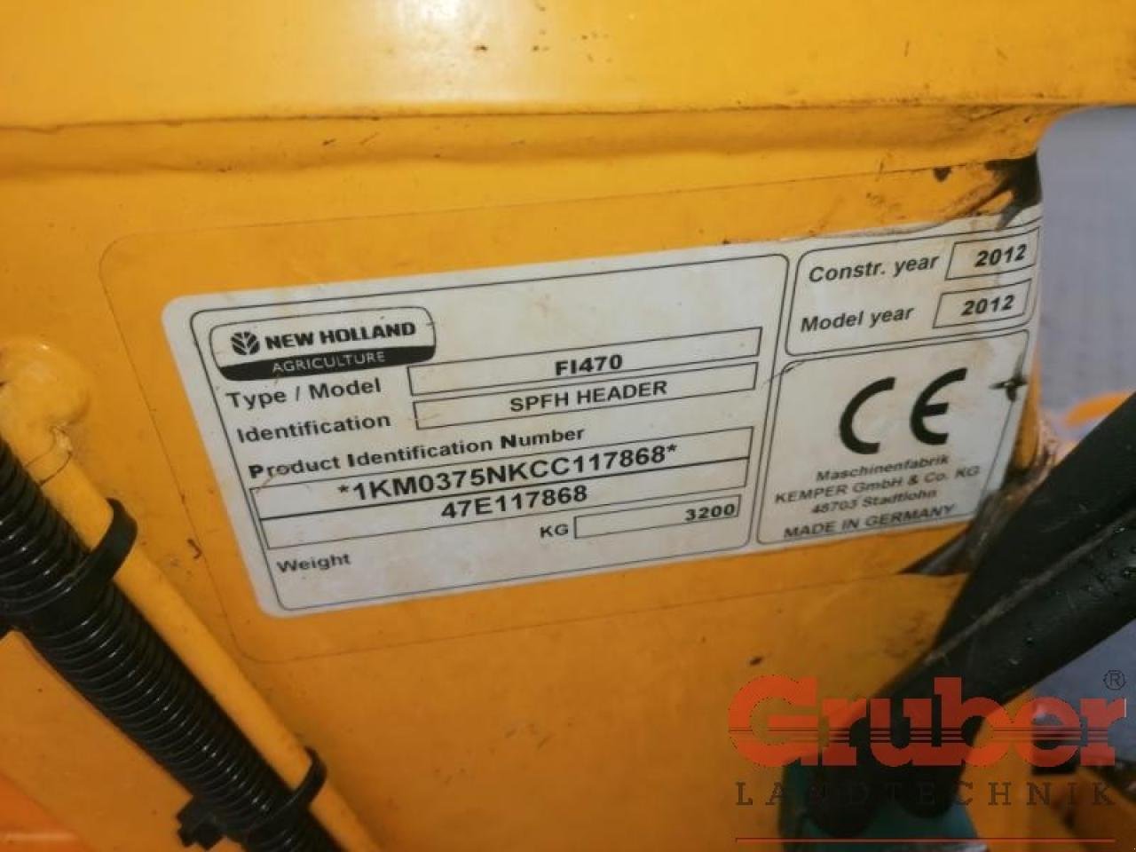 Sonstiges Mähdrescherzubehör typu New Holland FIE 471, Gebrauchtmaschine v Ampfing (Obrázek 8)