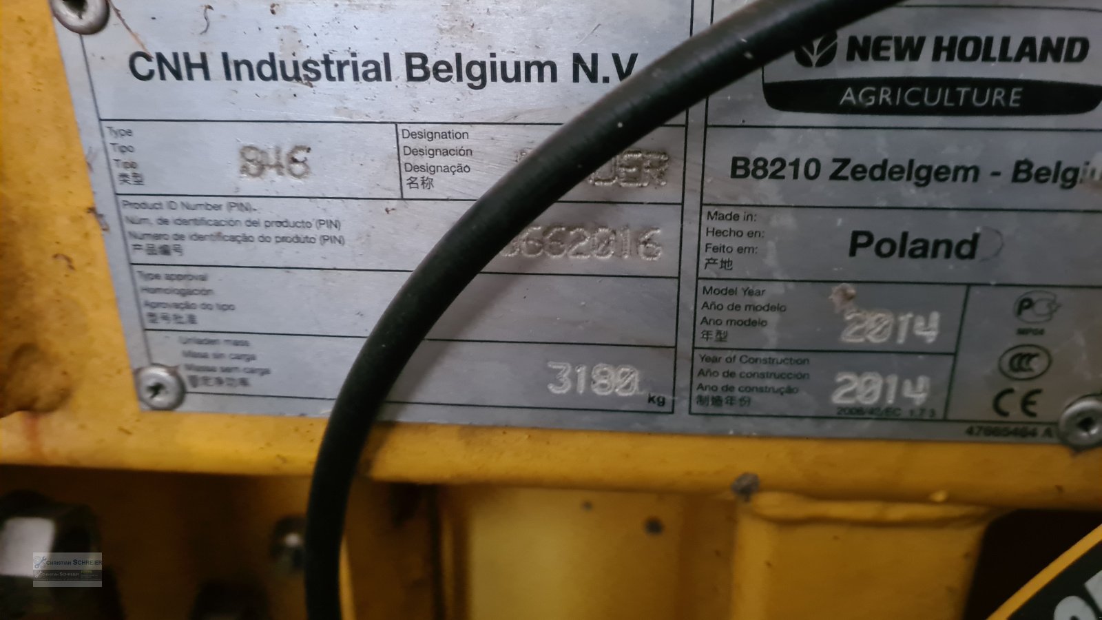 Sonstiges Mähdrescherzubehör typu New Holland NH 980CF 8R 75, Gebrauchtmaschine v Lichtenau Stadtgebiet (Obrázek 4)