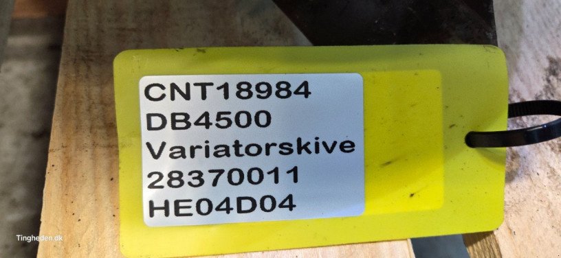 Sonstiges Mähdrescherzubehör typu Sonstige D4500, Gebrauchtmaschine v Hemmet (Obrázek 11)