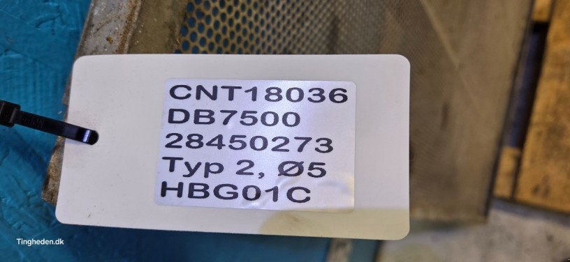 Sonstiges Mähdrescherzubehör typu Sonstige D7500, Gebrauchtmaschine v Hemmet (Obrázek 25)