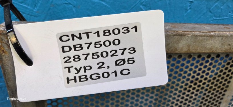 Sonstiges Mähdrescherzubehör typu Sonstige D7500, Gebrauchtmaschine v Hemmet (Obrázek 23)