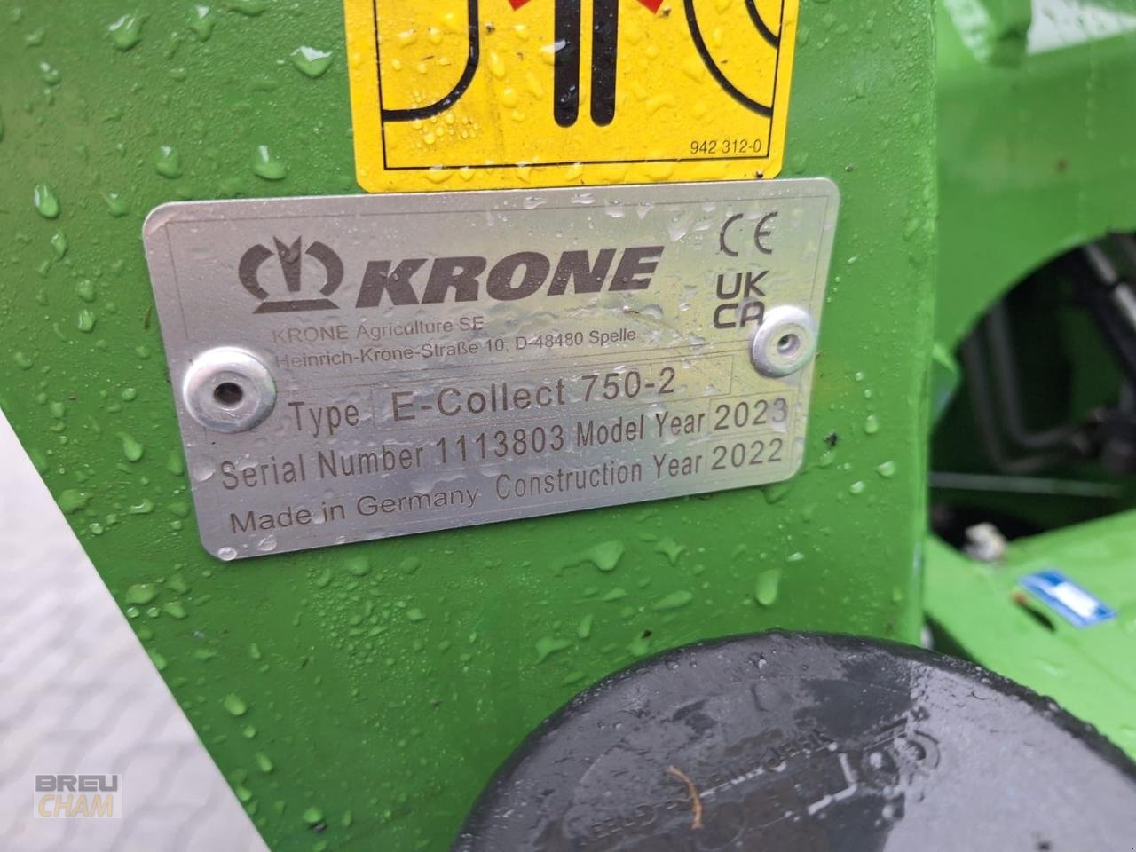 Sonstiges Mähdrescherzubehör van het type Sonstige Easy Collect 750-2, Gebrauchtmaschine in Cham (Foto 14)