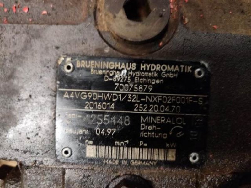 Sonstiges Mähdrescherzubehör typu Sonstige Hydrostatpumpe Ukendt, Gebrauchtmaschine v Hemmet (Obrázek 5)