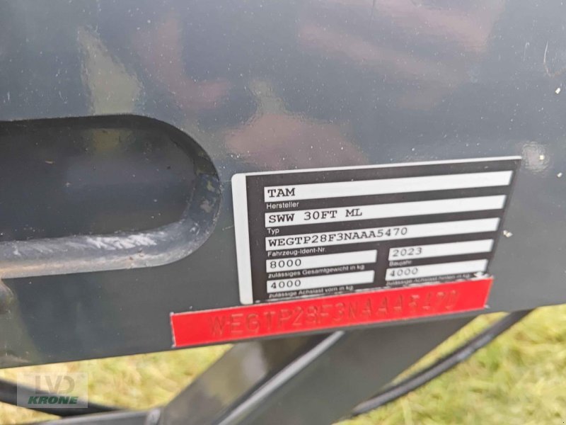 Sonstiges Mähdrescherzubehör typu Tam Leguan Quattro ML 30ft, Gebrauchtmaschine v Spelle (Obrázek 10)