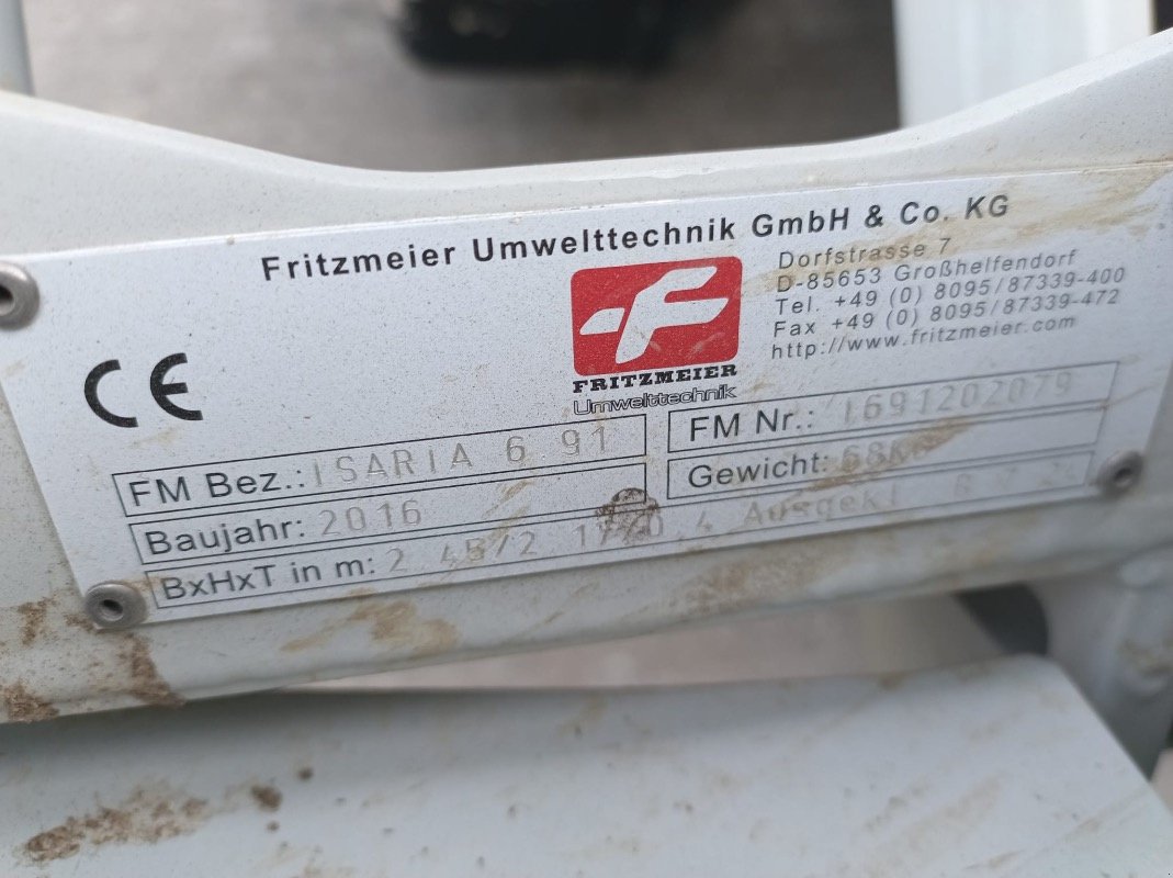Sonstiges Precision Farming del tipo Fritzmeier ISARIA 6.91, Neumaschine In Liebenwalde (Immagine 3)