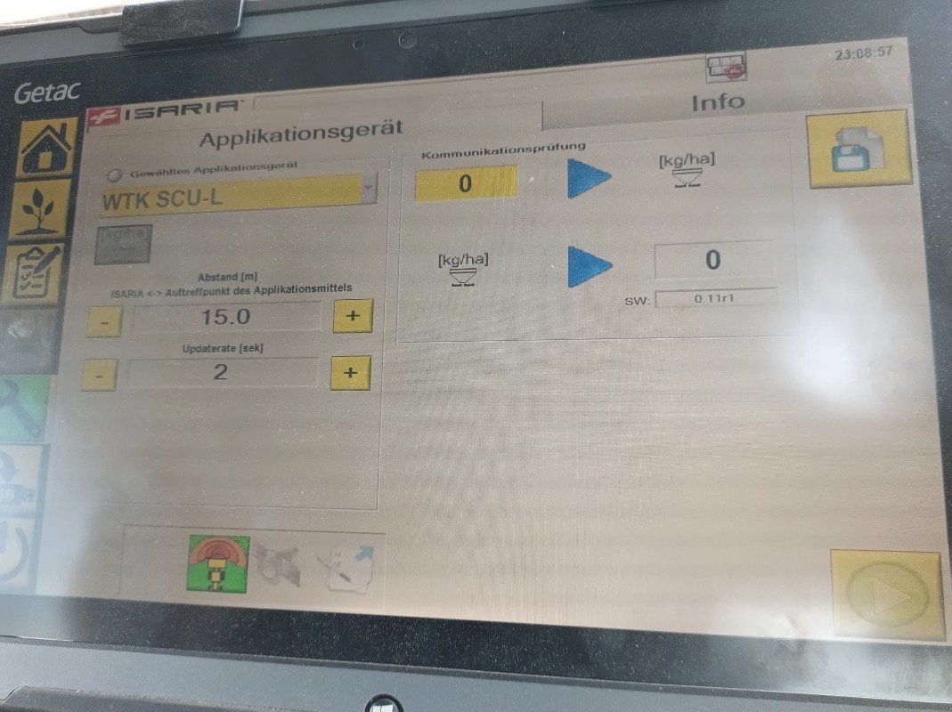 Sonstiges Precision Farming del tipo Fritzmeier ISARIA 6.91, Neumaschine In Liebenwalde (Immagine 12)