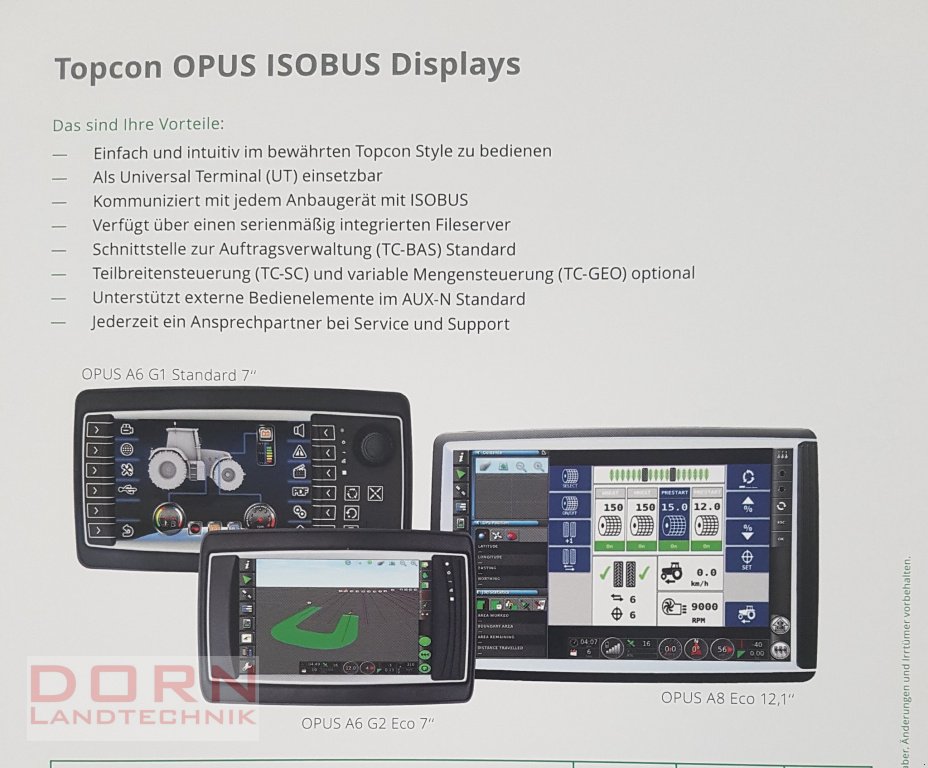 Sonstiges Precision Farming des Typs Topcon Opus A6 G2, Neumaschine in Schierling (Bild 5)
