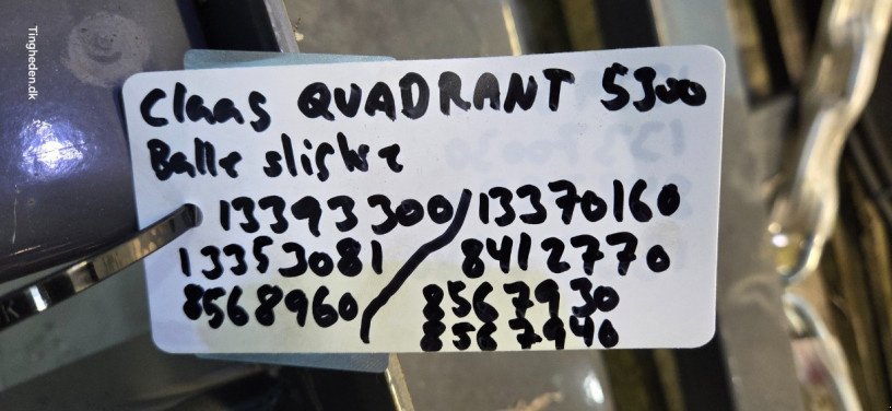 Sonstiges Pressenzubehör typu CLAAS Quadrant 5300, Gebrauchtmaschine v Hemmet (Obrázek 23)