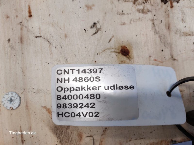 Sonstiges Pressenzubehör типа New Holland 4860S, Gebrauchtmaschine в Hemmet (Фотография 17)