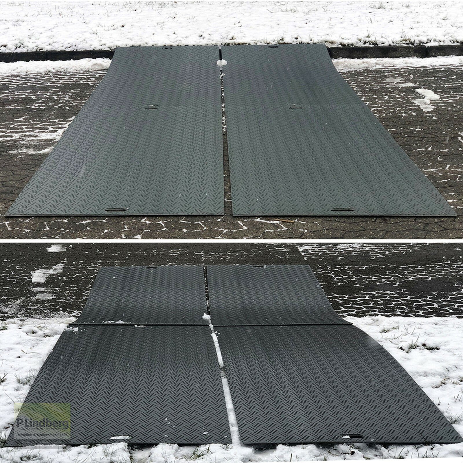 Sonstiges Straßenbau des Typs P.Lindberg GmbH 10 Stück Fahrplatten je Max. 10 Tonnen Druckplatten LDPE Baustelle Event Wiese, Neumaschine in Großenwiehe (Bild 5)