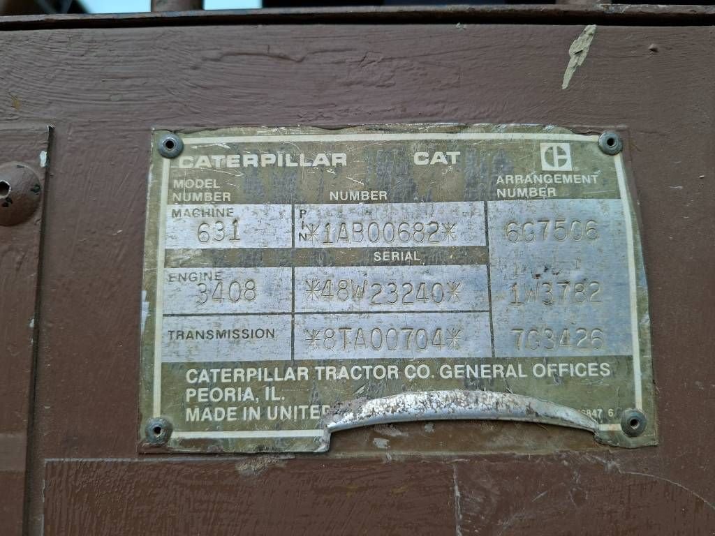 Sonstiges Straßenbau typu Sonstige Cat 631E (3 pieces available), Gebrauchtmaschine v Stabroek (Obrázek 8)