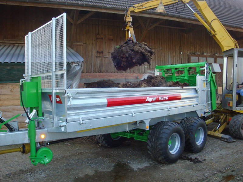 Sonstiges Traktorzubehör a típus Agrar Schneider MZ 80 Tandem mit max. 10.1 m3, Vorführmaschine ekkor: Balterswil (Kép 8)
