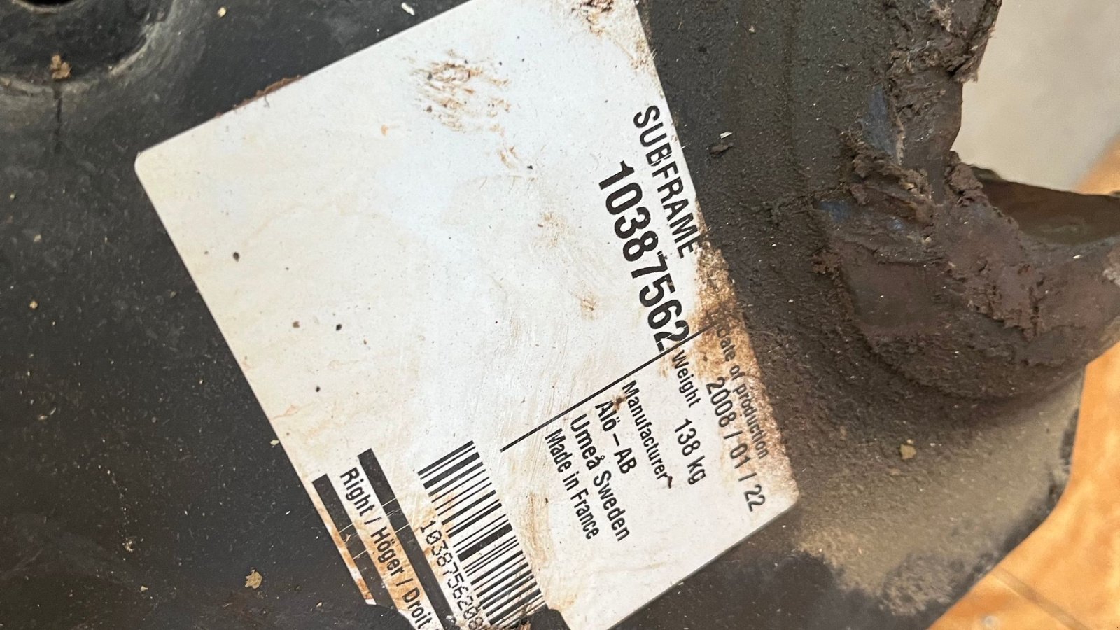 Sonstiges Traktorzubehör des Typs Alö Beslag Ålö quicke vanger til New Holland T6080 eller T7 swb, Gebrauchtmaschine in Vejle (Bild 2)