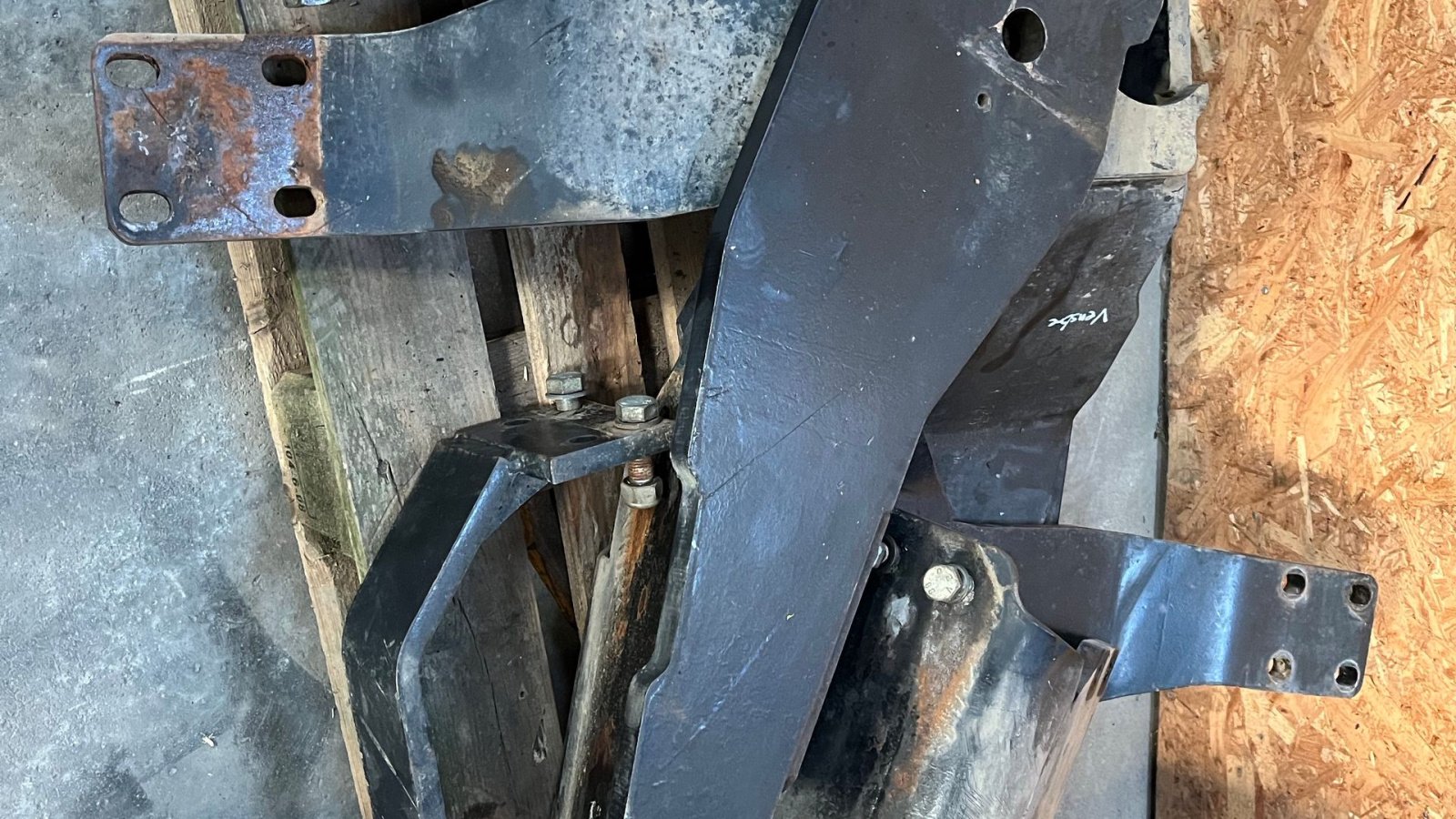 Sonstiges Traktorzubehör des Typs Alö Beslag Ålö quicke vanger til New Holland T6080 eller T7 swb, Gebrauchtmaschine in Vejle (Bild 1)