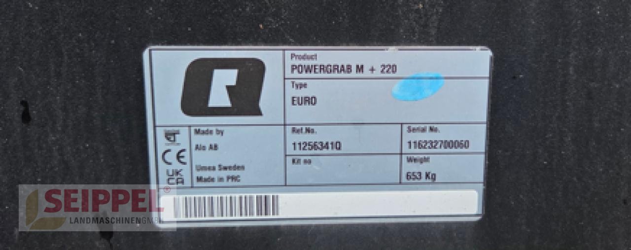 Sonstiges Traktorzubehör του τύπου Alö Greifschaufel Powergrab 220, Neumaschine σε Groß-Umstadt (Φωτογραφία 3)