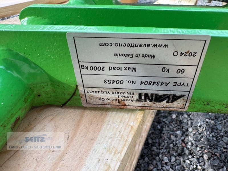 Sonstiges Traktorzubehör typu Avant Euro-Adapter, Neumaschine v Lindenfels-Glattbach (Obrázek 2)