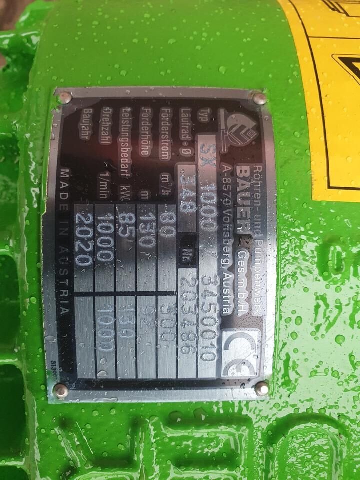 Sonstiges Traktorzubehör Türe ait Bauer mestpomp SX 1000, Neumaschine içinde Goudriaan (resim 6)