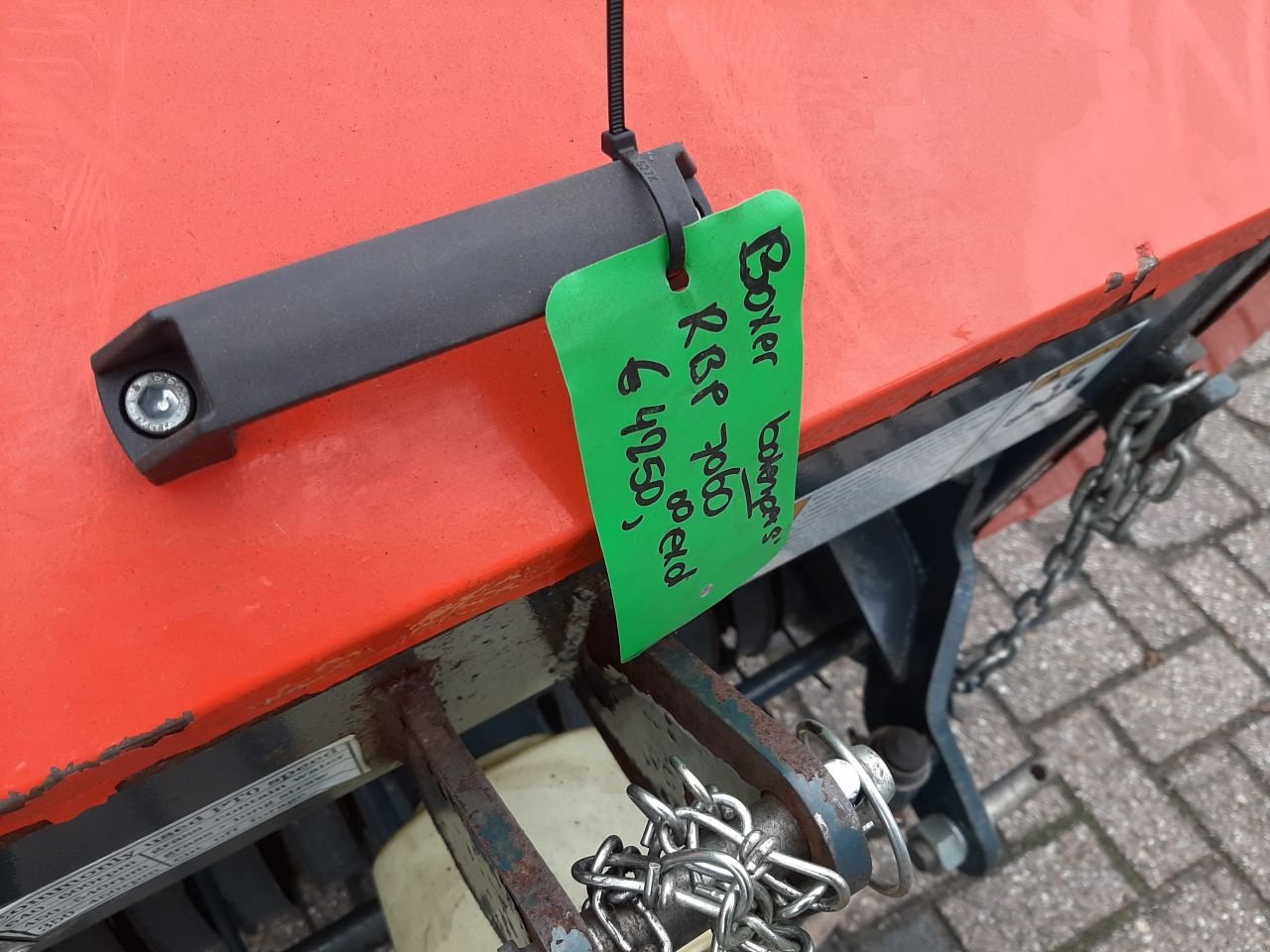 Sonstiges Traktorzubehör типа Boxer RBP 7060, Gebrauchtmaschine в Hardegarijp (Фотография 5)