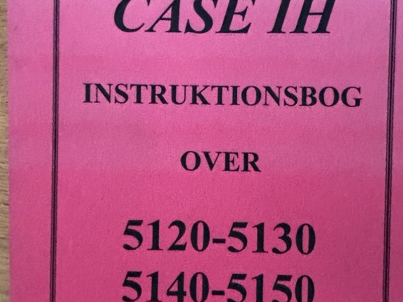 Sonstiges Traktorzubehör of the type Case IH Instruktionsbog 5120 - 5150, Gebrauchtmaschine in Toftlund (Picture 1)