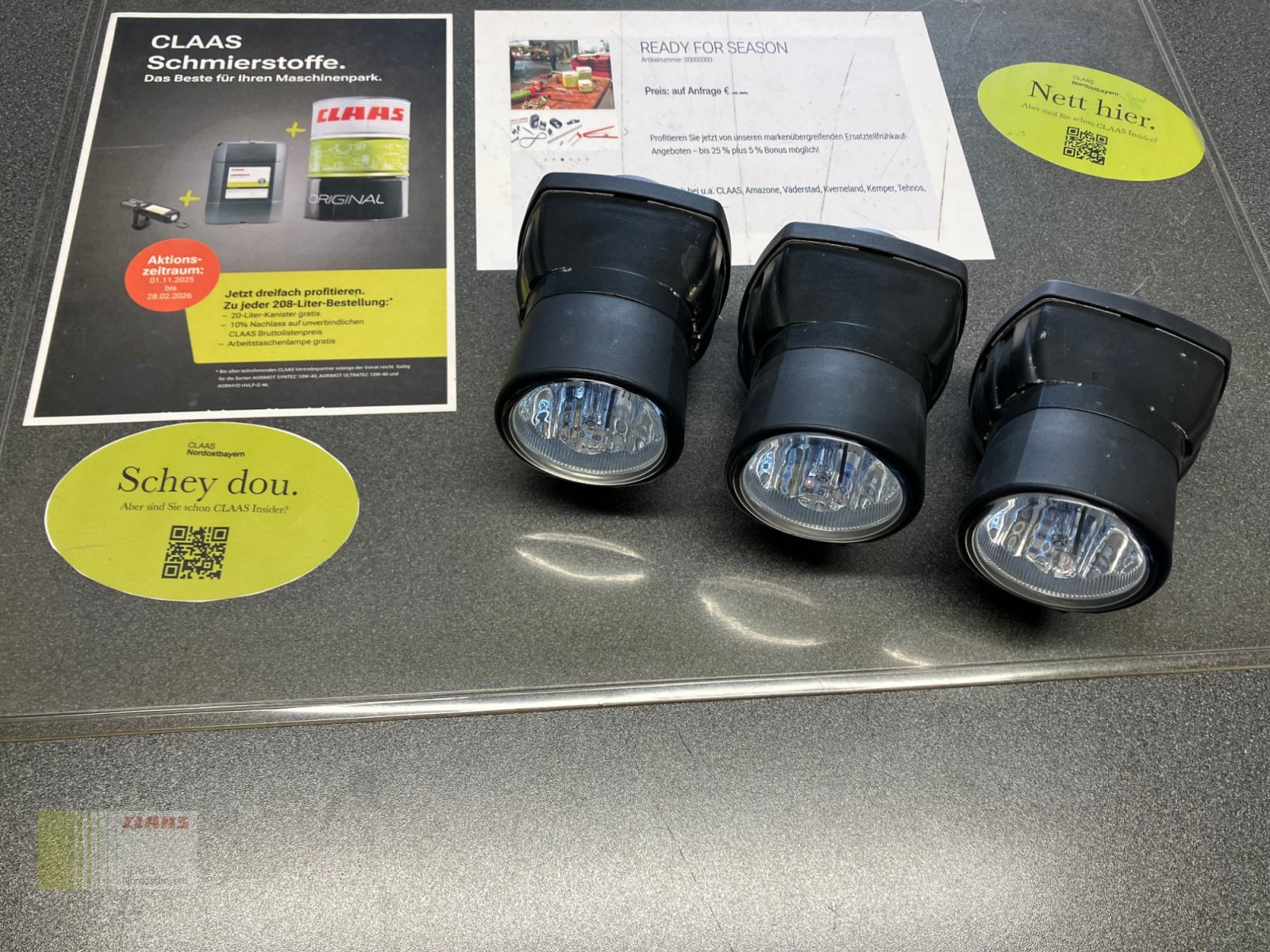 Sonstiges Traktorzubehör des Typs CLAAS 00 2161 671 1\Arbeitsscheinwerfer Xenon, Neumaschine in Schwend (Bild 1)