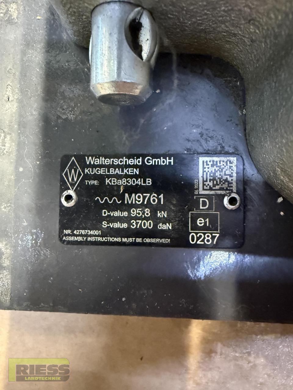 Sonstiges Traktorzubehör del tipo CLAAS K80 Zugpendel Ares Axion 8xx (Walterscheid), Neumaschine en Homberg/Ohm - Maulbach (Imagen 6)