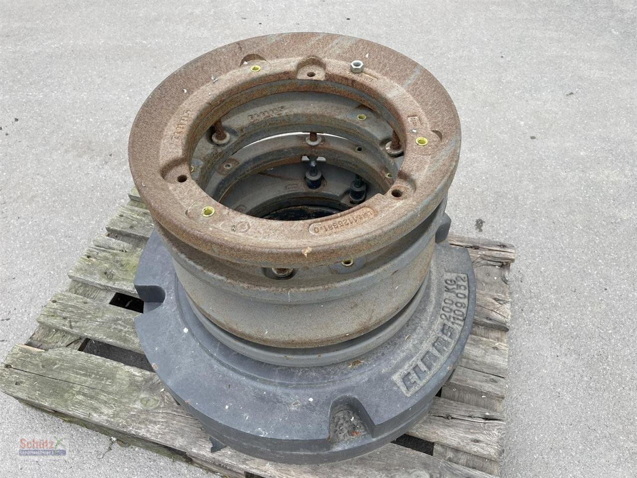 Sonstiges Traktorzubehör του τύπου CLAAS Radgewichte 1109052, Claasnummer: 1125681.0, Gebrauchtmaschine σε Schierling (Φωτογραφία 2)