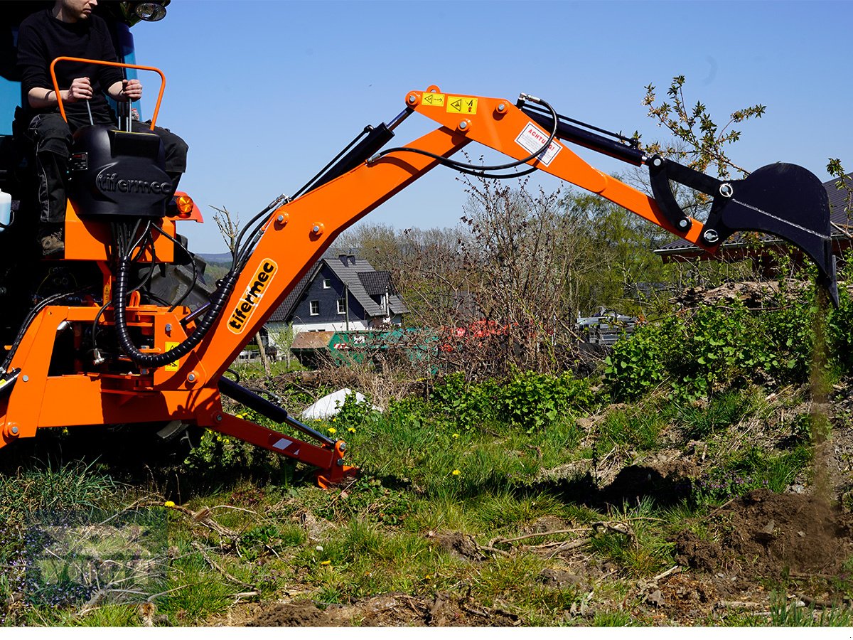 Sonstiges Traktorzubehör des Typs DIGGER BA 13 Heckbagger /Anbaubagger für Traktor inkl. Baggerschaufel, Neumaschine in Schmallenberg (Bild 4)