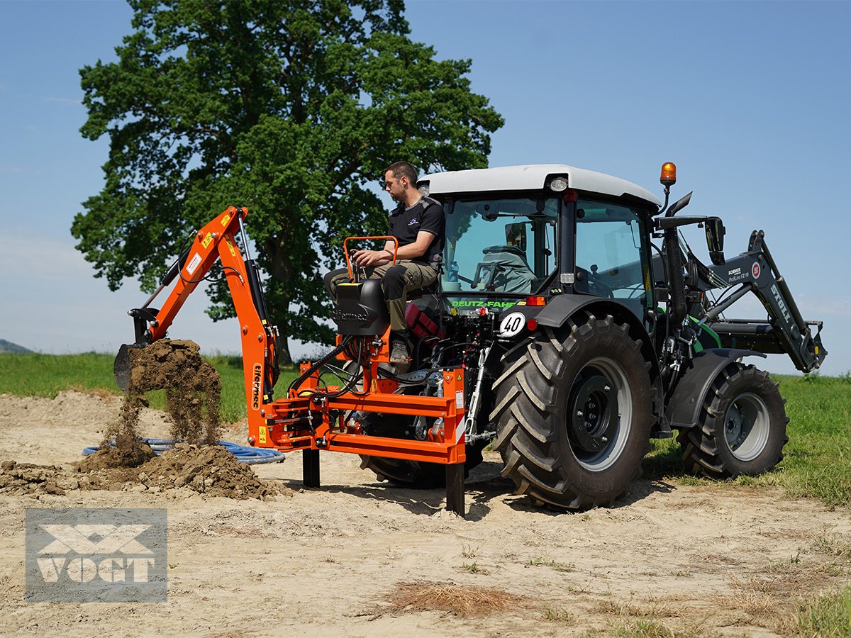 Sonstiges Traktorzubehör a típus DIGGER L15 Heckbagger /Anbaubagger für Traktor inkl. Baggerschaufel, Neumaschine ekkor: Schmallenberg (Kép 5)
