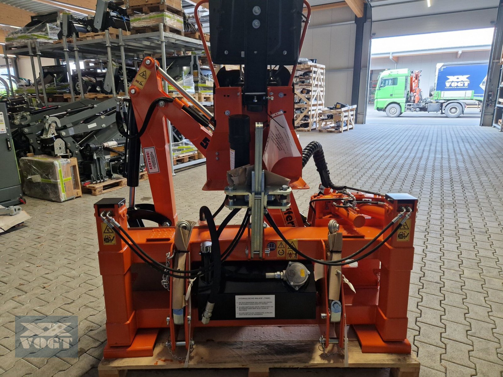 Sonstiges Traktorzubehör a típus DIGGER TIX 55 Heckbagger /Anbaubagger für Traktor inkl. Baggerschaufel-Lagergerät, Neumaschine ekkor: Schmallenberg (Kép 4)